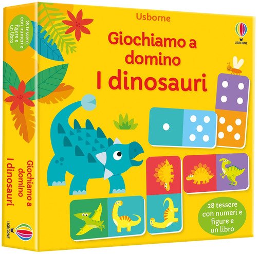 Dinosauri. Giochiamo a domino. Giochi di memoria