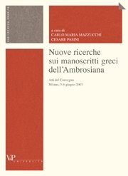 Nuove ricerche sui manoscritti greci dell'Ambrosiana