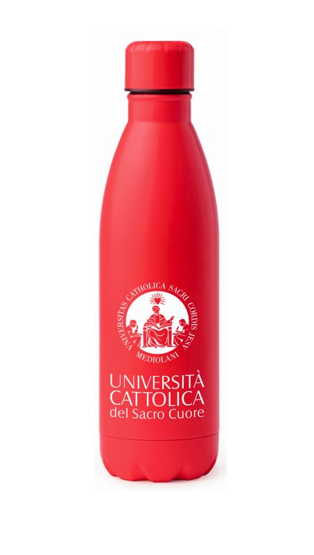 Borraccia Tarek Acciaio 790ml Rosso