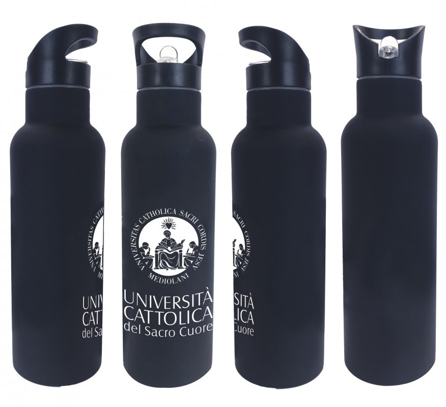 Borraccia Termica Blu Soft 600ml