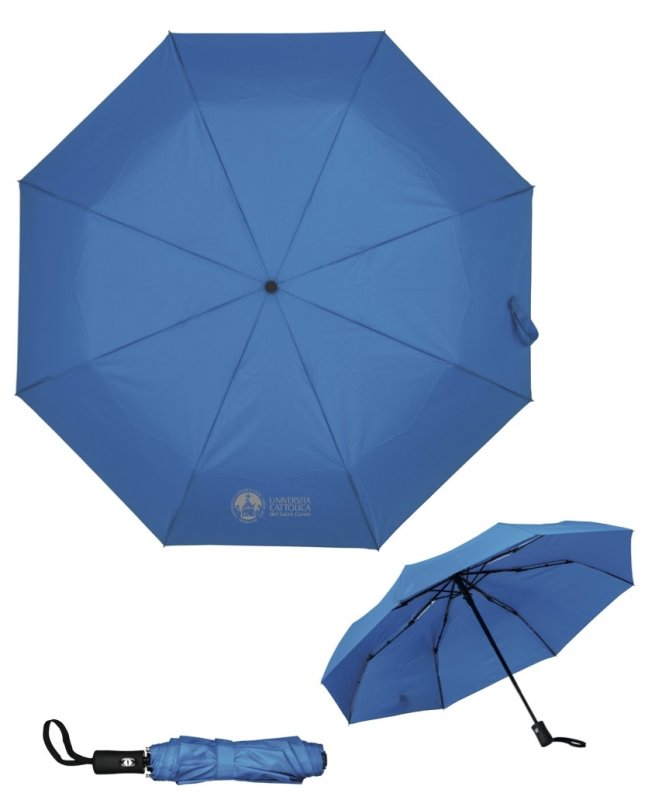 Mini Ombrello Apri Chiudi Blu Royal