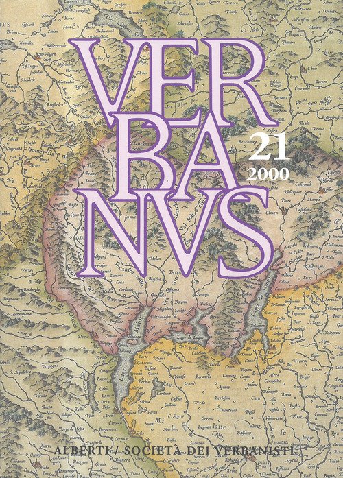 Verbanus. Rassegna per la cultura, l'arte, la storia del lago