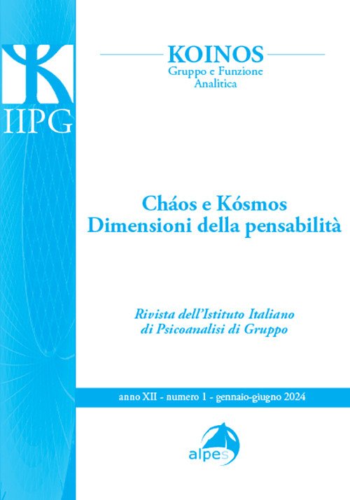 Koinos. Gruppo e funzione analitica