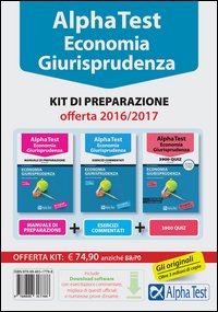 Alpha Test. Economia. Kit di preparazione. Con software di simulazione
