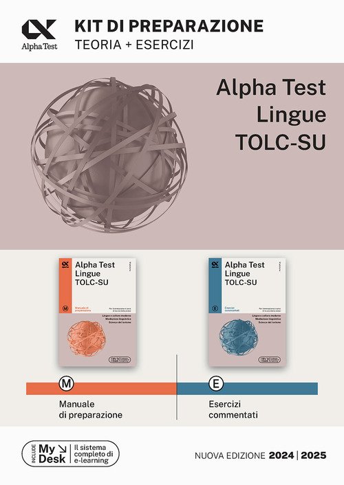 Alpha Test Lingue TOLC-SU 2026-2027. Kit di preparazione