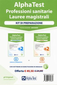 Alpha Test. Professioni sanitarie. Lauree magistrali. Kit: Esercizi commentati-3000 quiz