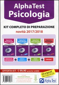 Alpha Test. Psicologia. Kit completo di preparazione