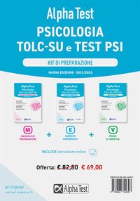 Alpha Test. Psicologia. TOLC-SU. Kit di preparazione