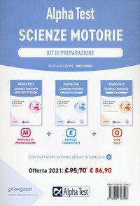 Alpha Test. Scienze motorie. Kit di preparazione