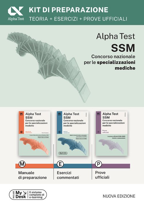 Alpha Test SSM. Kit di preparazione. Edizione 2026-2027. Per concorso SSM e MMG