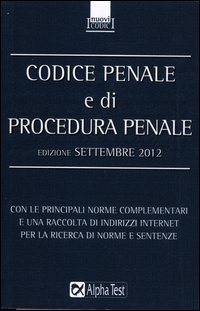 Codice penale e di procedura penale