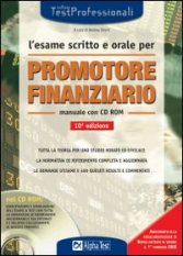 L'esame scritto e orale per promotore finanziario