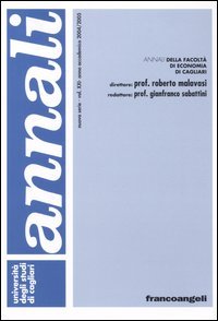 Annali della Facoltà di economia di Cagliari