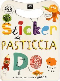 Sticker pasticcia. Con adesivi