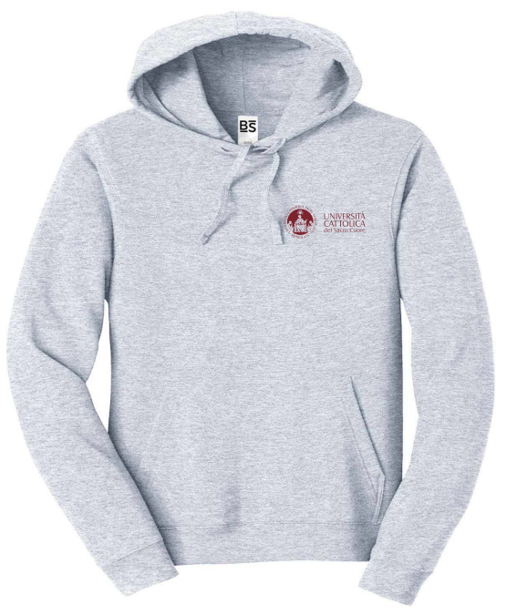 Felpa Hooded Bs Grigio Xxl