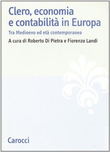 Clero, economia, contabilità in Europa