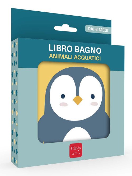 Animali acquatici. Libro bagno