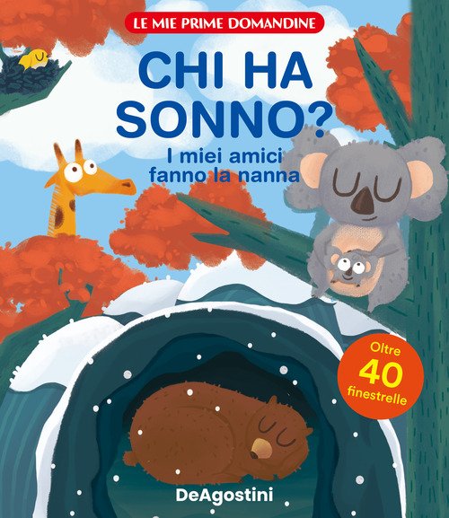 Chi ha sonno? I miei amici fanno la nanna. Le mie prime domandine