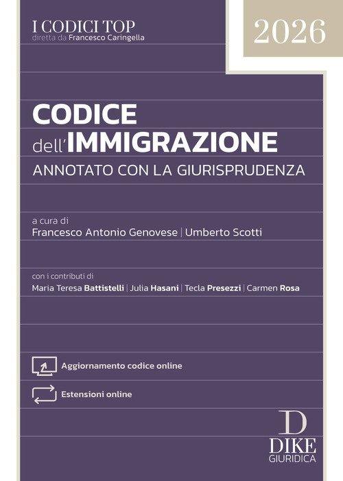 Codice dell'immigrazione annotato con la giurisprudenza