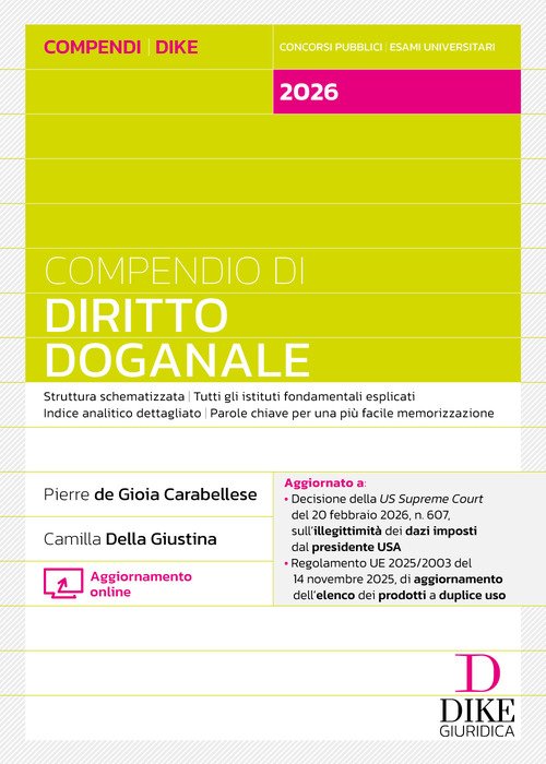 Compendio di diritto doganale