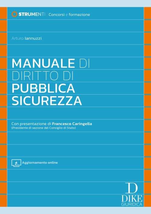 Manuale di diritto di pubblica sicurezza