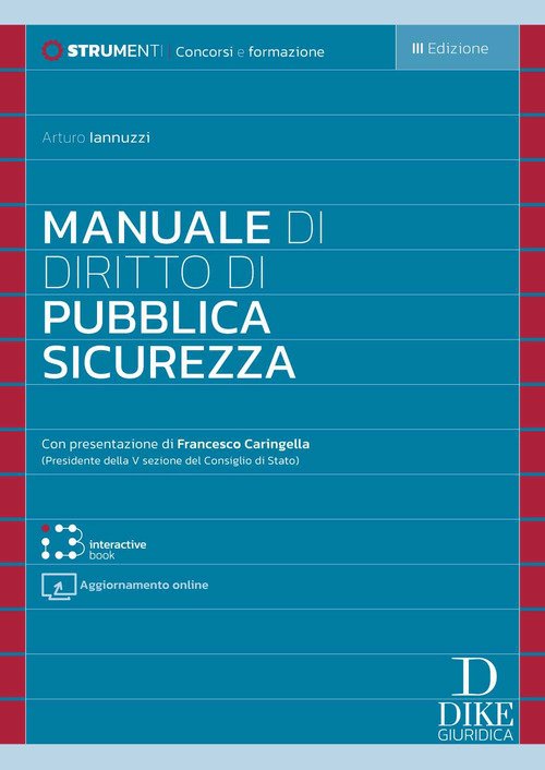 Manuale di diritto di pubblica sicurezza