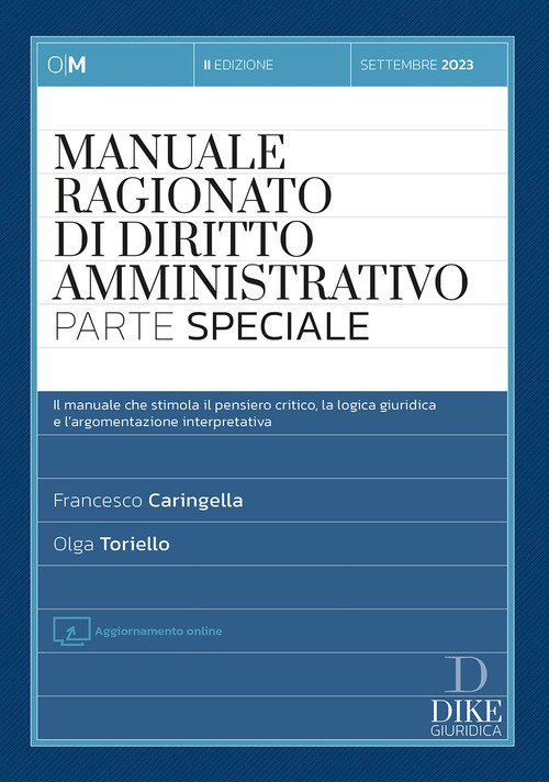 Manuale ragionato di diritto amministrativo. Parte speciale