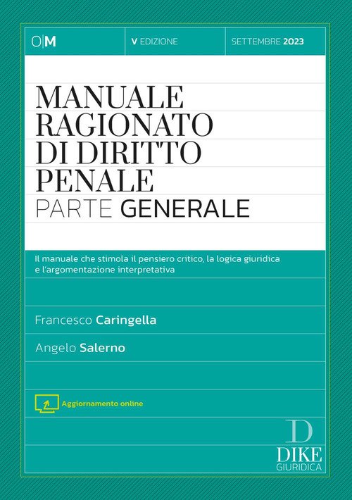 Manuale ragionato di diritto penale. Parte generale