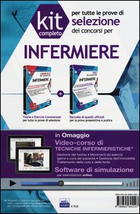 Kit completo per tutte le prove di selezione dei concorsi per infermiere