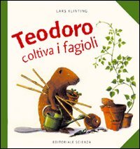 Teodoro coltiva i fagioli