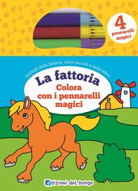 Colora la fattoria con i pennarelli magici