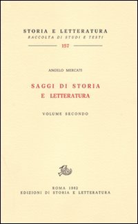 Saggi di storia e letteratura