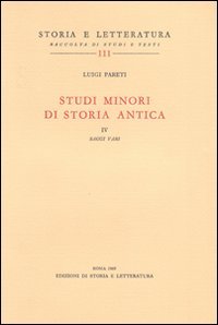 Studi minori di storia antica