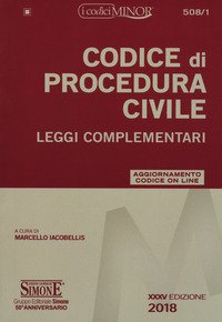 Codice di procedura civile. Leggi complementari. Ediz. minor