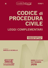 Codice di procedura civile. Leggi complementari. Ediz. minor