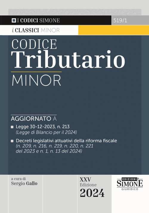 Codice tributario minor