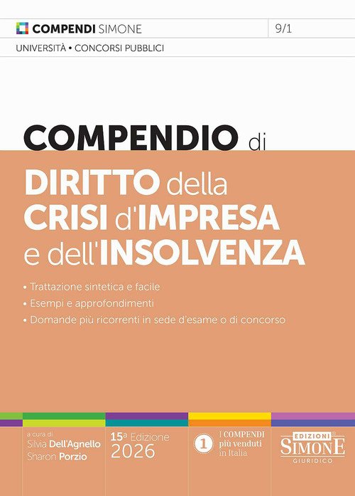 Compendio di diritto della crisi d'impresa e dell'insolvenza