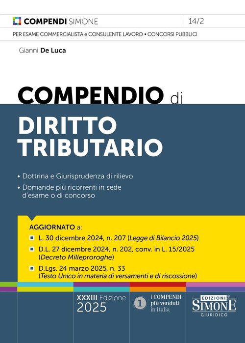 Compendio di diritto tributario