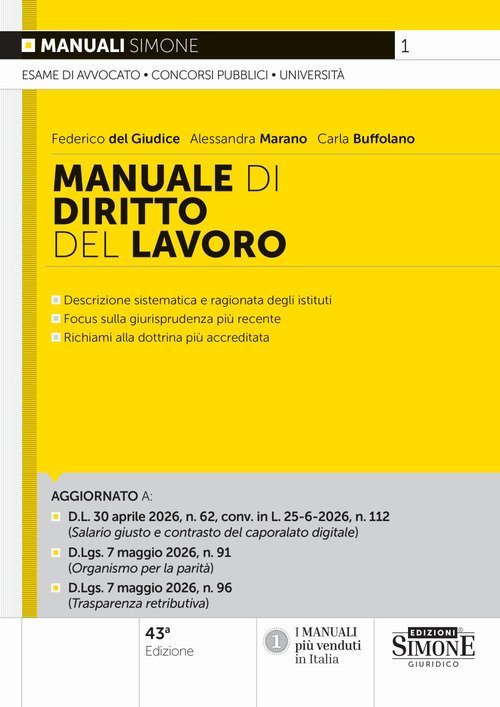 Manuale di diritto del lavoro