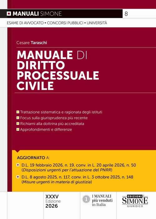 Manuale di diritto processuale civile