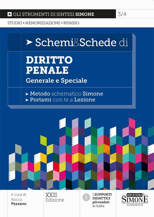 Schemi & schede di diritto penale. Generale e speciale