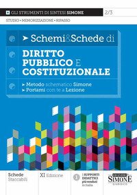 Schemi & schede di diritto pubblico e costituzionale