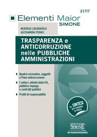 Trasparenza e anticorruzione nelle pubbliche amministrazioni