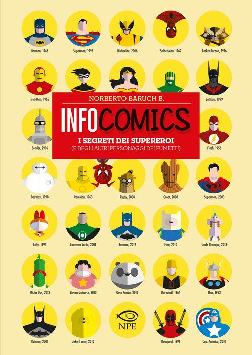 Infocomics. I segreti dei supereroi (e degli altri personaggi dei fumetti)