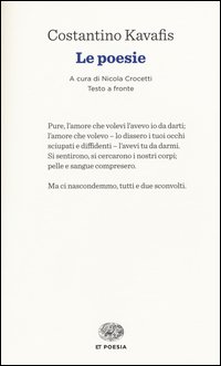 Le poesie. Testo greco a fronte