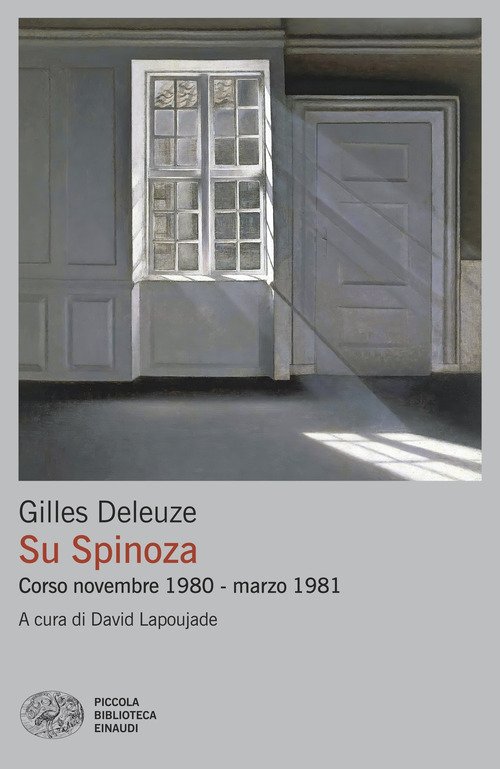 Su Spinoza. Corso novembre 1980 - marzo 1981
