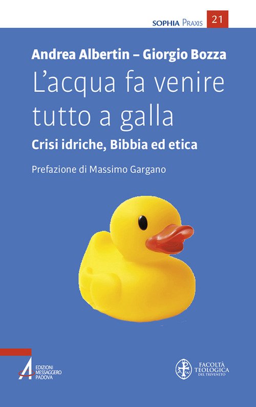 L'acqua fa venire tutto a galla. Crisi idriche, Bibbia e morale