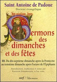 Sermons des dimanches et des fêtes
