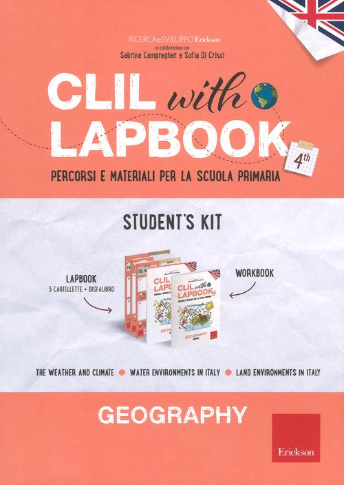 CLIL with lapbook. Geography. Quarta. Student's kit