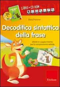 Decodifica sintattica della frase. Attività in coppia minima per la comprensione verbale